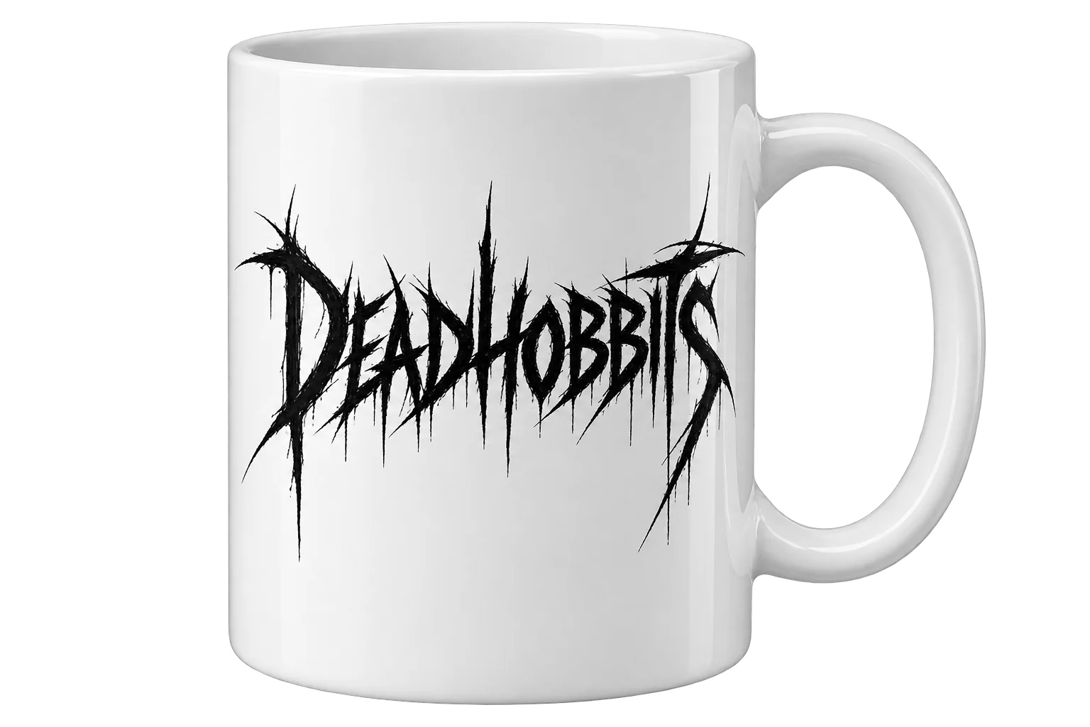 DeadHobbits white mug