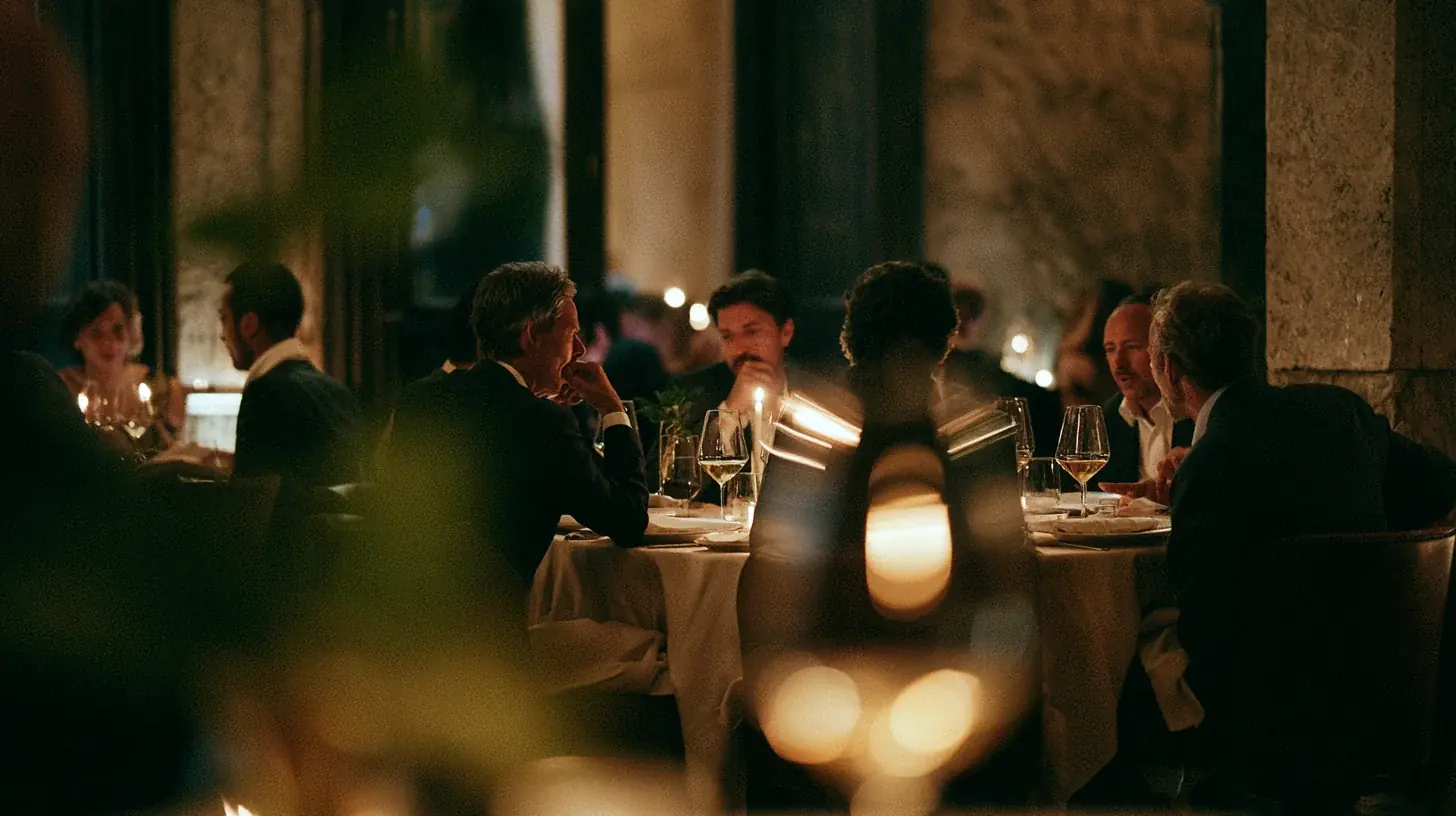 Cena serale al Lucente